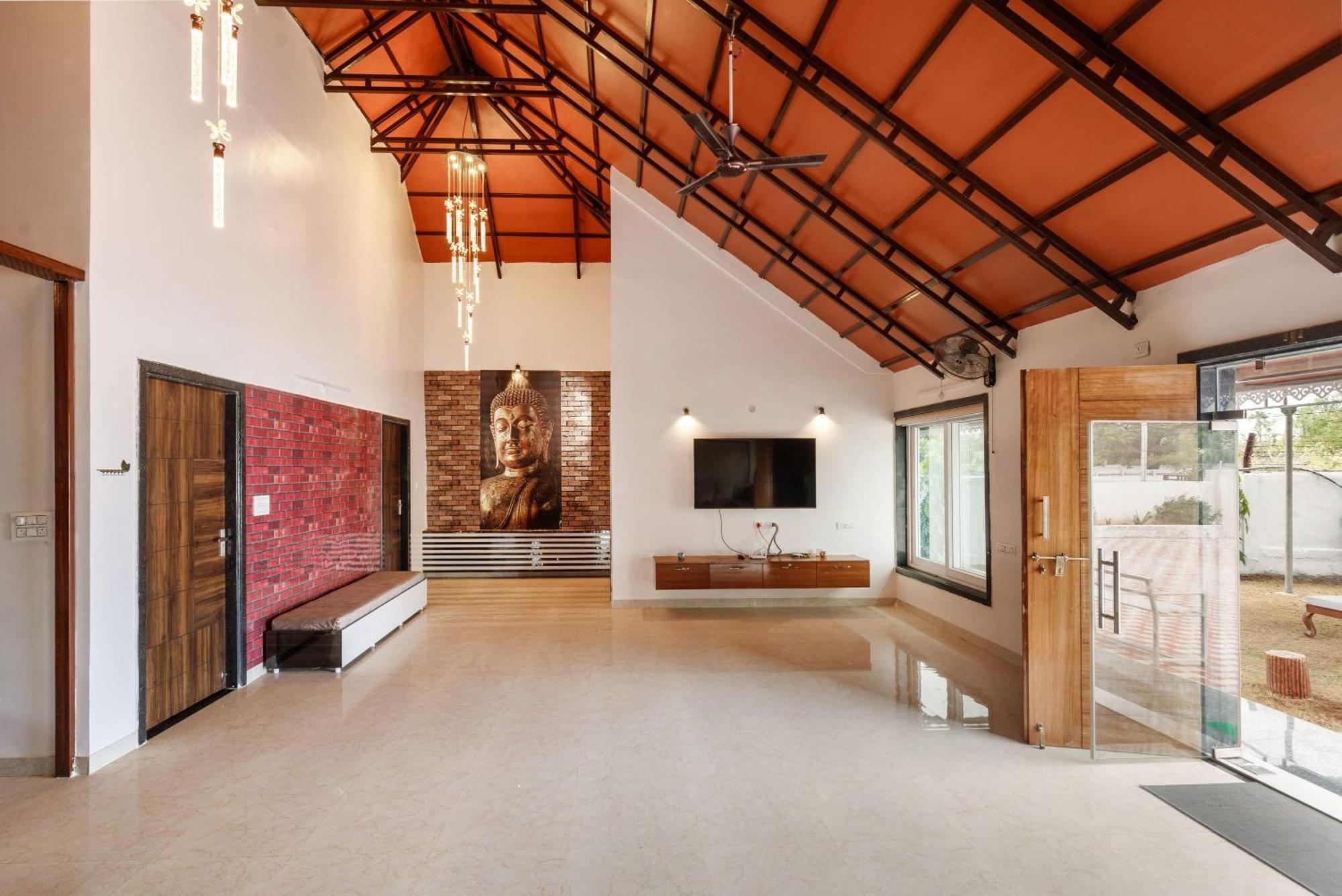 Aqua Lagoon Villa By Secret Turtle Pvt Pool Private Lawn Secunderabad Экстерьер фото